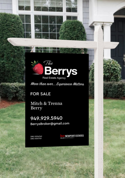 Yard Sign - Real Estate "For Sale"